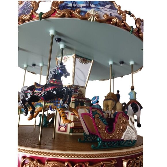 Mr. Christmas Carousel Holiday Carousel With Lights & Music multicolor - Picture 4 of 11